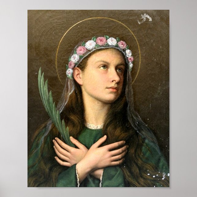 Póster Saint Maria Goretti (Frente)