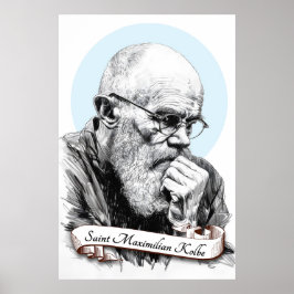Póster Saint Maximilian Kolbe