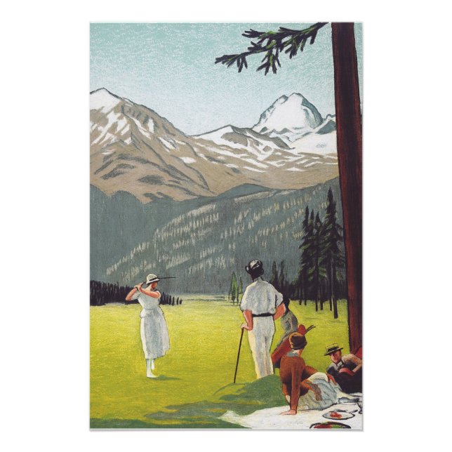 Póster Saint Moritz por Emil Cardinaux (Anverso)