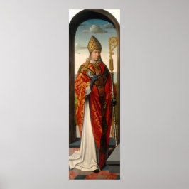 Póster Saint Nicholas - Gerard David Fine Art Poster