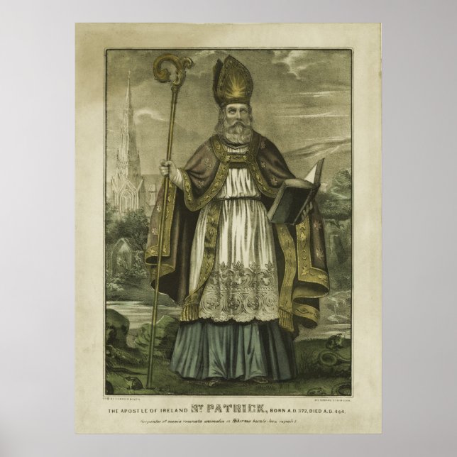 Póster Saint Patrick (Frente)