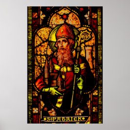 Póster Saint Patrick - Retrato