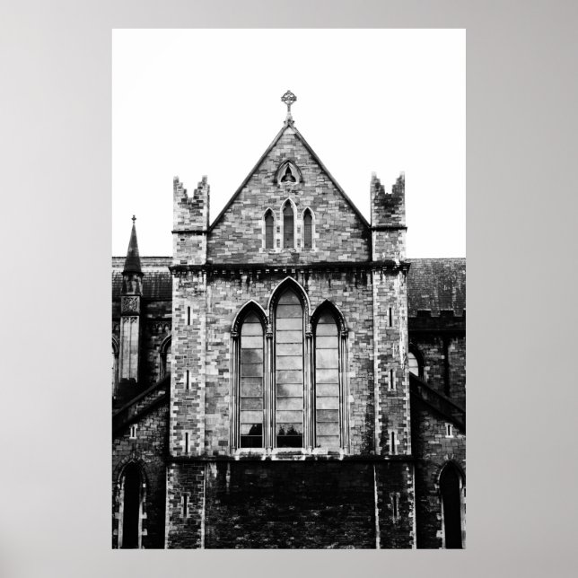 Póster Saint Patrick's - Detalle de piedra (Frente)