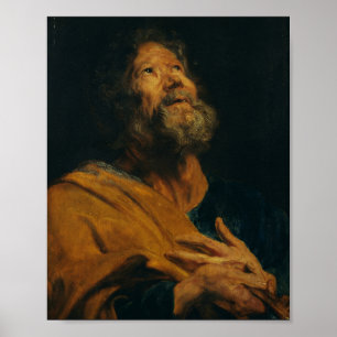 Póster Saint Peter by Antoon van Dyck
