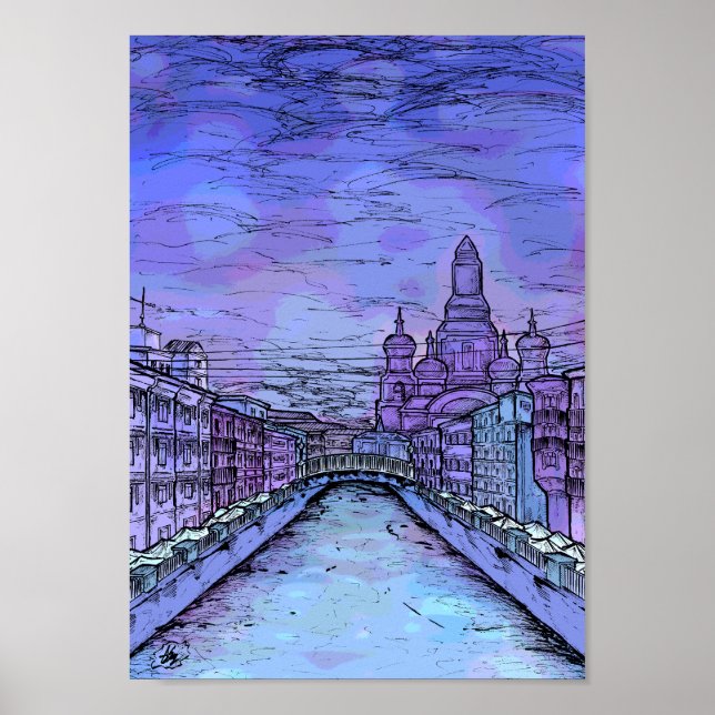 Póster Saint Petersburg (Frente)