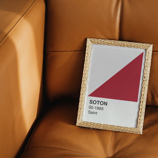 Póster Saint Soton - Borde blanco (Subido por el creador)