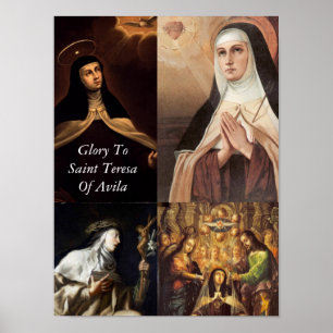 PÓSTER SAINT TERESA DE AVILA POSTER
