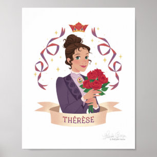 Póster Saint Thérèse de Lisieux Art Print