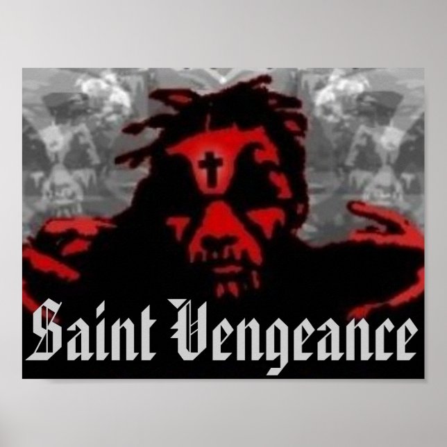 Póster saint vengeance poster (Frente)