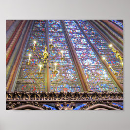 Póster Sainte-Chapelle - París