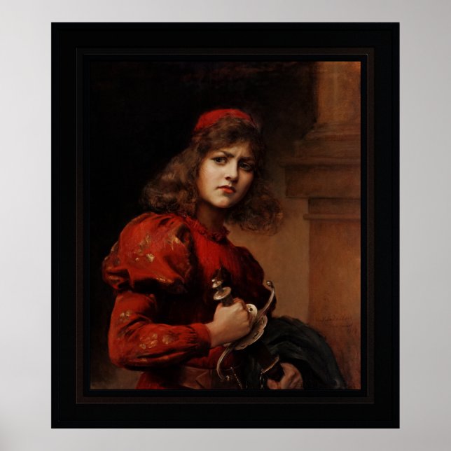 Póster Sainte Jeanne d'Arc por Paul de La Boulaye (Frente)