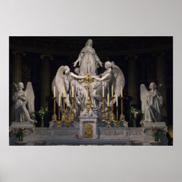 Póster Sainte-Marie-Madeleine Angel Engel Paris