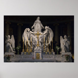 Póster Sainte-Marie-Madeleine Angel Engel Paris