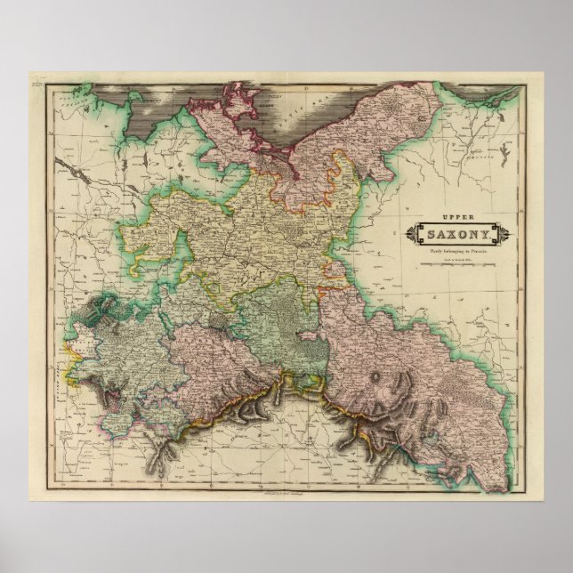 Póster Sajonia Superior 2 (Frente)