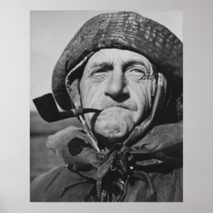 Póster Sal antigua de 1943