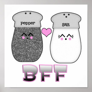 Póster Sal Kawaii en Pepper BFF