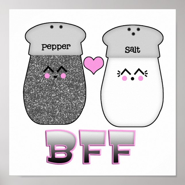 Póster Sal Kawaii en Pepper BFF (Frente)