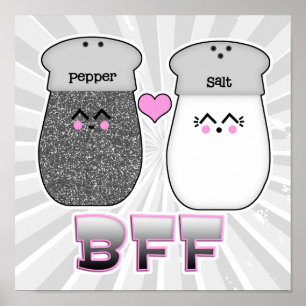 Póster Sal Kawaii en Pepper BFF