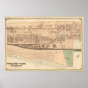 Póster Sala 12 de Pittsburgh, Pennsyvania