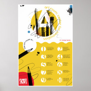 Póster Sala de Arte: Centro de Poster de Innovación