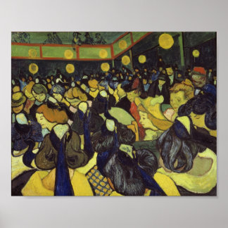 Póster Sala de baile en el Bella Artes Arles Van Gogh