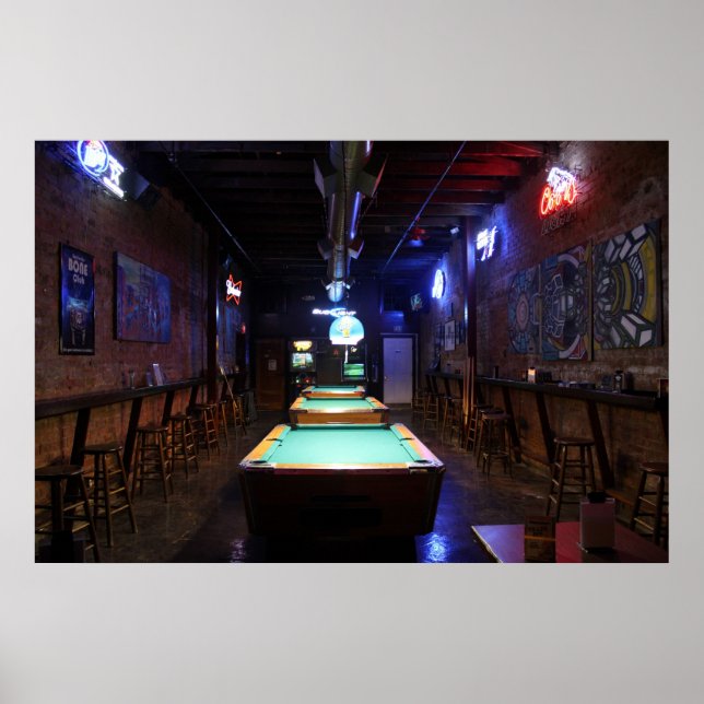Póster Sala de billar (Frente)