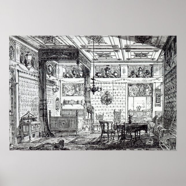 Póster Sala De Cama (Frente)