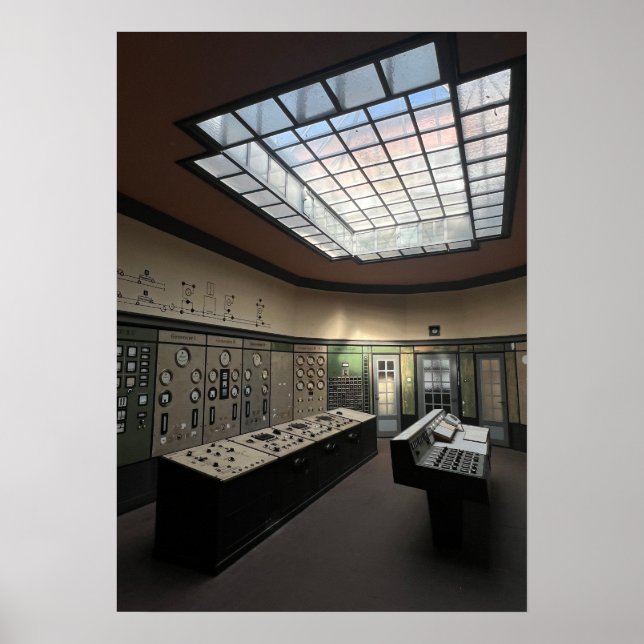 Póster Sala de control (Frente)