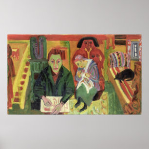 Póster Sala De Estar, 1920