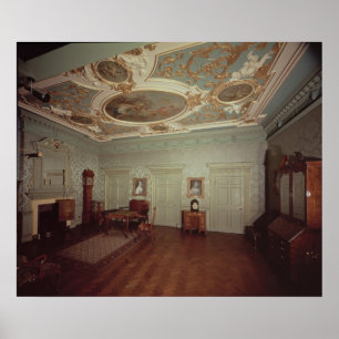 Póster Sala de estar de James Gibbs del lugar de