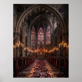 Póster Sala de la Catedral Gótica del Valentine