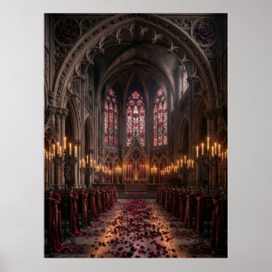 Póster Sala de la Catedral Gótica del Valentine