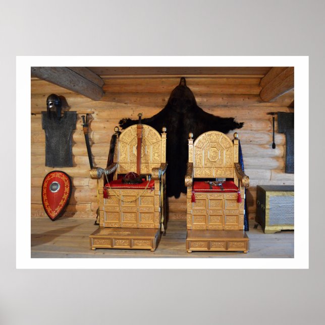 Póster Sala de trono con vistas (Frente)