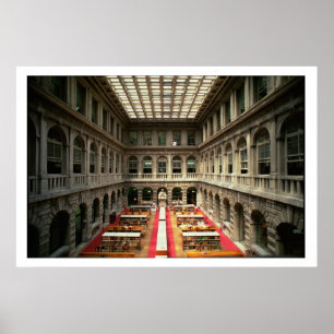 Póster Sala di Lettura, construida en 1537-88 (foto)