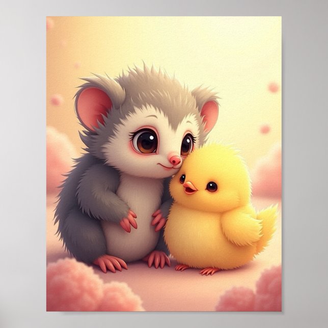 Póster Sala para niños (Frente)