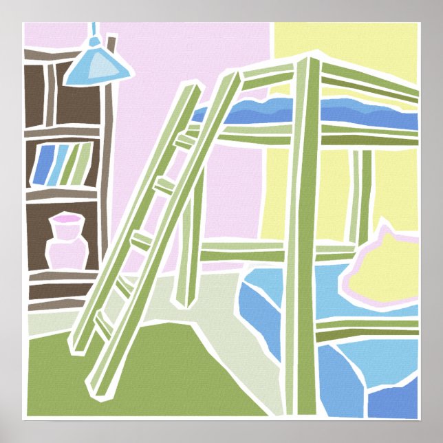 Póster Sala para niños (Frente)