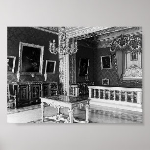 Póster Sala York del palacio del Príncipe de Mónaco vinta