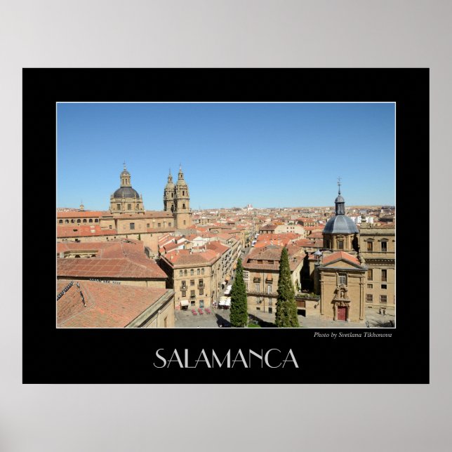 Póster Salamanca (España) (Frente)