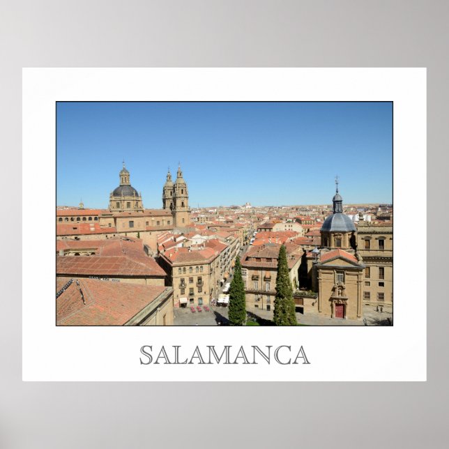 Póster Salamanca (España) (Frente)