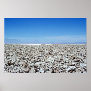 Póster Salar de Atacama - desierto de Atacama, Chile