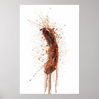 Póster Salchicha de enlace