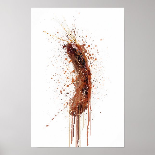 Póster Salchicha de enlace (Frente)