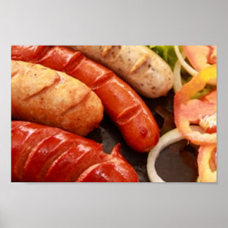 Póster Salchichas