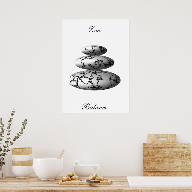 Póster Saldo de Zen (Cocina)