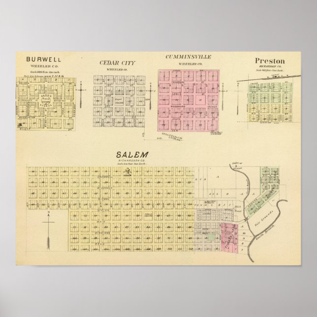 Póster Salem, Nebraska (Frente)