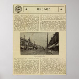 Póster Salem, Or street