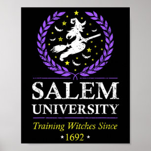 Póster Salem Witch University Training Halloween