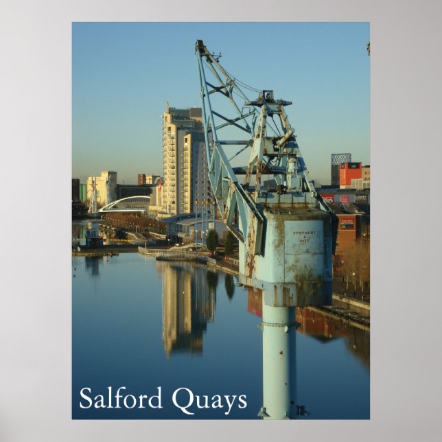 Póster Salford Quays (Frente)