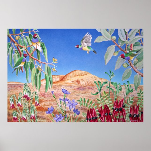 Póster Salida australiana (Frente)