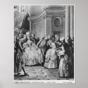 Póster Salida de la ópera